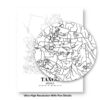 Eleville Unframed Taxco Mexico City View Abstract Modern Map Art Print Poster Wall Office Home Decor Line Art wgn823 - Image 8