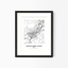 Eleville Unframed Oviedo-Gijon-Aviles Spain City View Abstract Modern Map Art Print Poster Wall Office Home Decor Line Art wgn808 - Image 4