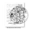 Eleville Unframed Oviedo-Gijon-Aviles Spain City View Abstract Modern Map Art Print Poster Wall Office Home Decor Line Art wgn808 - Image 8