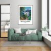 Eleville Unframed Rio de Janeiro Brazil World Tour Travel Family Vacation Art Print Poster Office Home Decor mgn007 - Image 7