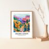 Eleville Unframed Grand Canyon Arizona United States World Tour Travel Family Vacation Art Print Poster Office Home Decor mgn009 - Image 5