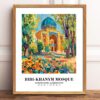 Eleville Unframed Bibi-Khanym Mosque Samarkand Uzbekistan World Tour Travel Family Vacation Art Print Poster Office Home Decor mgn011 - Image 2