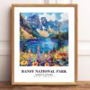 Eleville Unframed Banff National Park Alberta Canada World Tour Travel Family Vacation Art Print Poster Office Home Decor mgn015 - Image 2