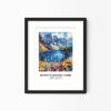 Eleville Unframed Banff National Park Alberta Canada World Tour Travel Family Vacation Art Print Poster Office Home Decor mgn015 - Image 4