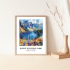 Eleville Unframed Banff National Park Alberta Canada World Tour Travel Family Vacation Art Print Poster Office Home Decor mgn015 - Image 5