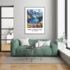 Eleville Unframed Banff National Park Alberta Canada World Tour Travel Family Vacation Art Print Poster Office Home Decor mgn015 - Image 7