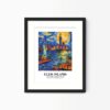Eleville Unframed Ellis Island New York United States World Tour Travel Family Vacation Art Print Poster Office Home Decor mgn018 - Image 4