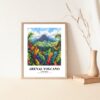 Eleville Unframed Arenal Volcano Costa Rica World Tour Travel Family Vacation Art Print Poster Office Home Decor mgn019 - Image 5
