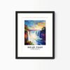 Eleville Unframed Iguazu Falls Misiones Argentina World Tour Travel Family Vacation Art Print Poster Office Home Decor mgn021 - Image 4