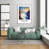 Eleville Unframed Iguazu Falls Misiones Argentina World Tour Travel Family Vacation Art Print Poster Office Home Decor mgn021 - Image 7