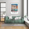 Eleville Unframed Trevi Fountain Rome Italy World Tour Travel Family Vacation Art Print Poster Office Home Decor mgn024 - Image 7