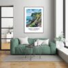 Eleville Unframed Giant's Causeway Antrim Northern Ireland World Tour Travel Family Vacation Art Print Poster Office Home Decor mgn028 - Image 7