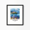 Eleville Unframed Lake Bled Slovenia World Tour Travel Family Vacation Art Print Poster Office Home Decor mgn030 - Image 4