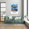 Eleville Unframed Lake Bled Slovenia World Tour Travel Family Vacation Art Print Poster Office Home Decor mgn030 - Image 7