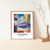 Eleville Unframed Colosseum Rome Italy World Tour Travel Family Vacation Art Print Poster Office Home Decor mgn040 - Image 5