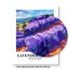 Eleville Unframed Lavender Fields Provence France World Tour Travel Family Vacation Art Print Poster Office Home Decor mgn041 - Image 8
