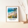 Eleville Unframed Venice Beach Los Angeles United States World Tour Travel Family Vacation Art Print Poster Office Home Decor mgn042 - Image 5