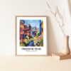 Eleville Unframed Freedom Trail Boston United States World Tour Travel Family Vacation Art Print Poster Office Home Decor mgn044 - Image 5
