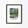 Eleville Unframed Boston Common Boston United States World Tour Travel Family Vacation Art Print Poster Office Home Decor mgn048 - Image 4