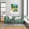 Eleville Unframed Centennial Olympic Park Atlanta United States World Tour Travel Family Vacation Art Print Poster Office Home Decor mgn050 - Image 7
